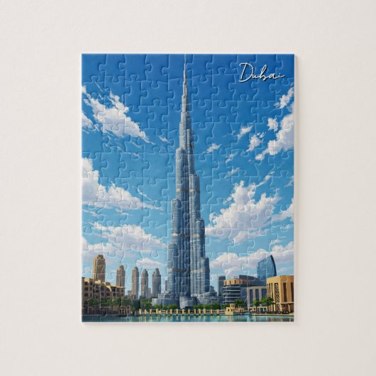 Dubai Burj Al Arab VAE Reizen Legpuzzel (Verticaal)