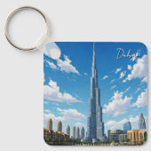 Dubai Burj Al Arab VAE Reizen Sleutelhanger (Voorkant)