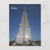 dubai burj khalifa briefkaart (Voorkant)