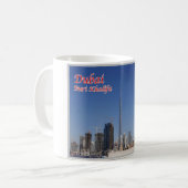 Dubai - Burj Khalifa - De grootste wolkenkrabber - Koffiemok (Voorkant links)