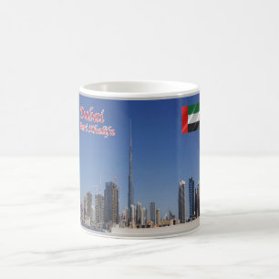 Dubai - Burj Khalifa - De grootste wolkenkrabber - Koffiemok