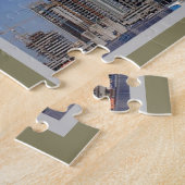 Dubai - Burj Khalifa - De grootste wolkenkrabber - Legpuzzel (Zijkant)