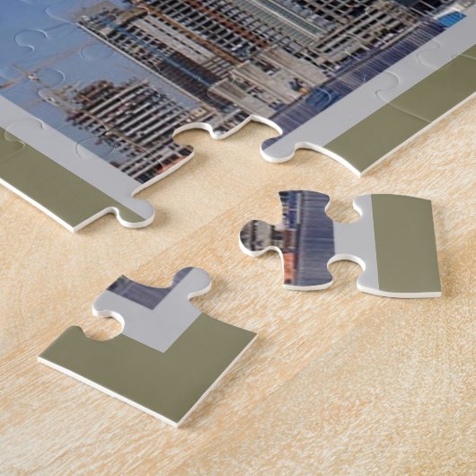 Dubai - Burj Khalifa - De grootste wolkenkrabber - Legpuzzel (Zijkant)