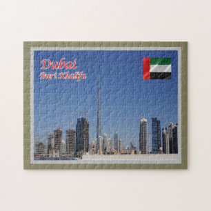 Dubai - Burj Khalifa - De grootste wolkenkrabber - Legpuzzel