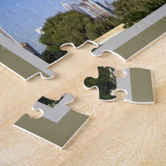 Dubai - Burj Khalifa - De grootste wolkenkrabber - Legpuzzel (Zijkant)