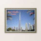 Dubai - Burj Khalifa - De grootste wolkenkrabber - Legpuzzel (Horizontaal)