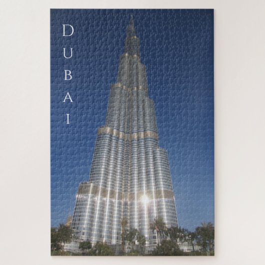 dubai burj khalifa legpuzzel (Verticaal)