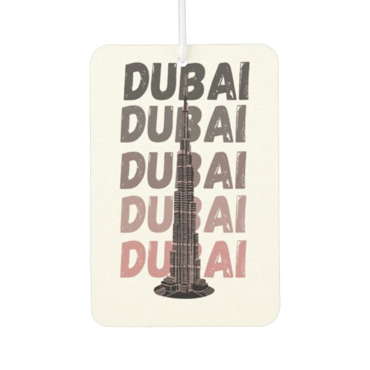 Dubai Burj Khalifa Luchtverfrisser (Voorkant)