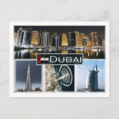 Dubai - Burj Khalifa - marina tower - Briefkaart (Voorkant)