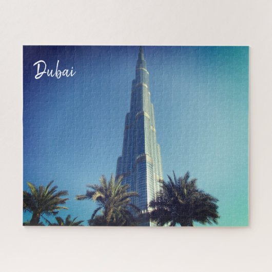 dubai burj khalifa palms legpuzzel (Horizontaal)