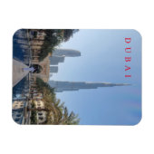 Dubai Burj Khalifa uitzicht koelkastmagneet Magneet (Horizontaal)