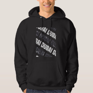 Dubai Camo Pattern Grey Camouflage Hoodie