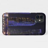 Dubai Cayan Tower 's nachts Case-Mate iPhone Case (Achterkant (horizontaal))