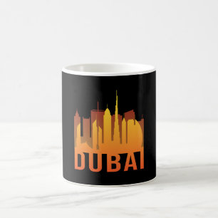 Dubai City City Scène Skyline Grappig cadeau idee Koffiemok