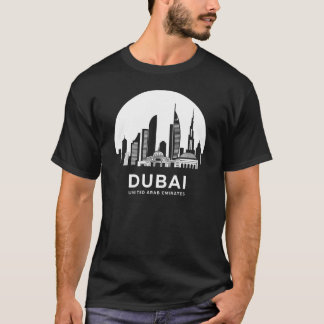Dubai City Verenigde Arabische Emiraten T-shirt