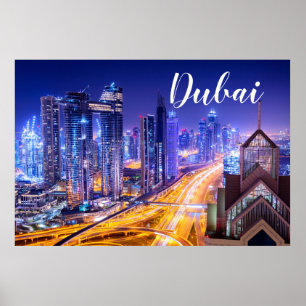 Dubai: de lichtstad en onbegrensde ambitie poster