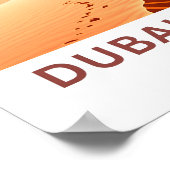 Dubai Desert Dubai Travel Print (Hoek)