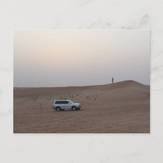 Dubai Desert Safari Briefkaart (Voorkant)