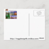 DUBAI DOOR MOJISOLA A GBADAMOSI OKUBULE BRIEFKAART (Achterkant)