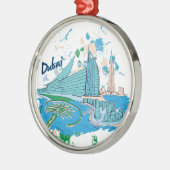 dubai e design metalen ornament (Links)
