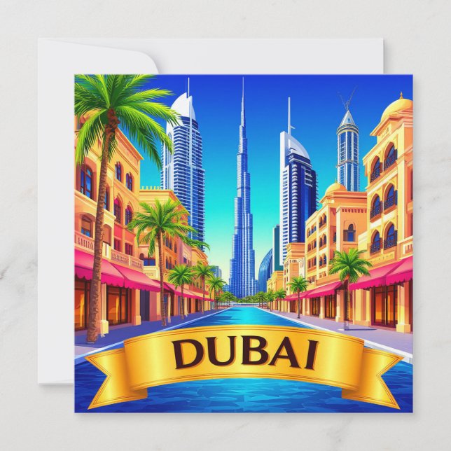 🧲 Dubai Emmer Reisbestemming 🌍 (Voorkant)