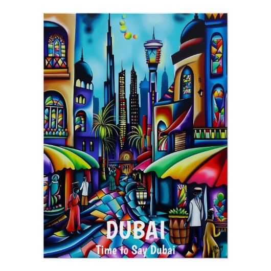 Dubái: Es Hora de Decir Dubái Perfect Poster (Voorkant)