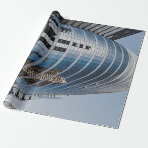 Dubai glazen wolkenkrabber cadeaupapier
