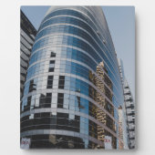 Dubai glazen wolkenkrabber fotoplaat (Voorkant)