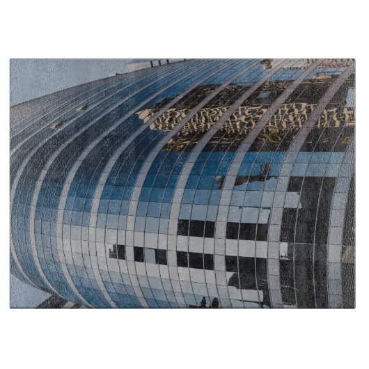 Dubai glazen wolkenkrabber snijplank (Voorkant)