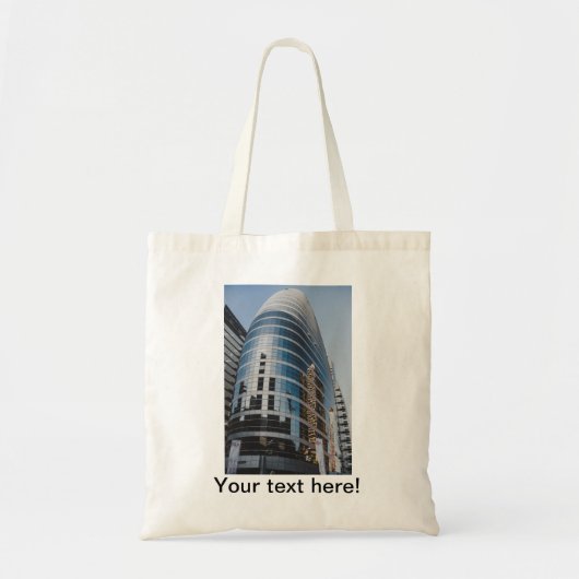 Dubai glazen wolkenkrabber tote bag (Voorkant)