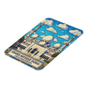Dubai Grand Mosque UAE Travel Magneet (Linkerzijde)