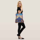 Dubai Grand Mosque UAE Zonsondergang Tote Bag (Op model)