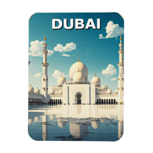 Dubai Grand Mosque VAE Reizen Magneet