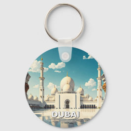 Dubai Grand Mosque VAE Reizen Sleutelhanger