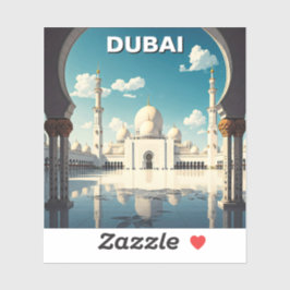 Dubai Grand Mosque VAE Reizen Sticker