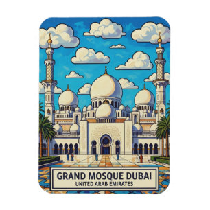 Dubai Grote Moskee VAE Reis Magneet