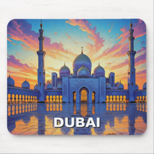 Dubai Grote Moskee VAE Zonsondergang Muismat