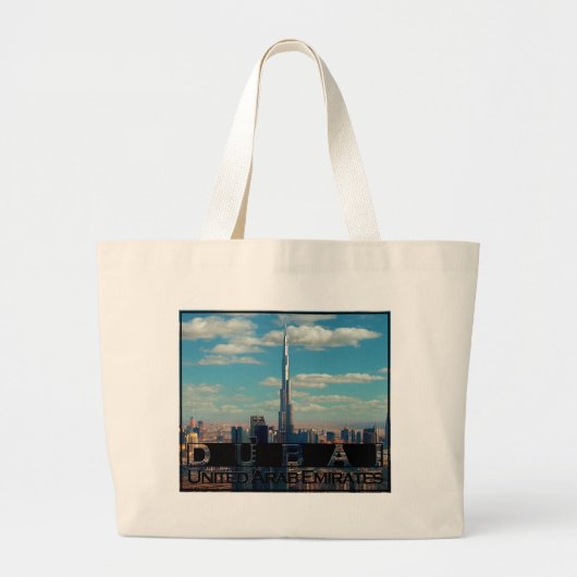 Dubai Grote Tote Bag (Voorkant)
