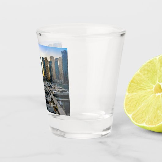 Dubai Hoogste gebouwen van Dubai Shot Glas (Rechts)
