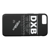 Dubai International Airport DXB iPhone Case (Achterkant (Horizontaal))
