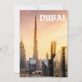 Dubai Kaart (Voorkant)
