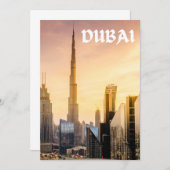 Dubai Kaart (Voorkant / Achterkant)