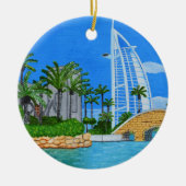 Dubai  keramisch ornament (Voorkant)