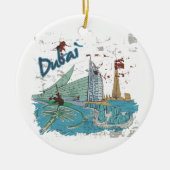 Dubai Keramisch Ornament (Voorkant)