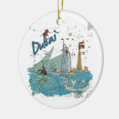 Dubai Keramisch Ornament (Links)