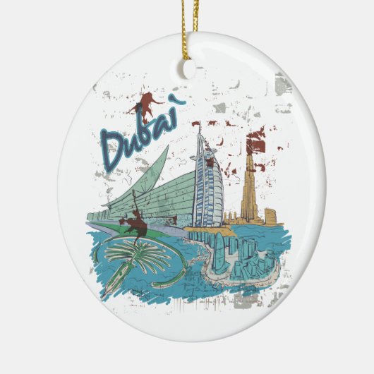 Dubai Keramisch Ornament (Links)