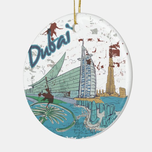 Dubai Keramisch Ornament (Links)