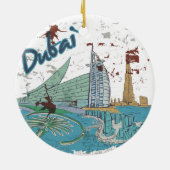 Dubai Keramisch Ornament (Achterkant)