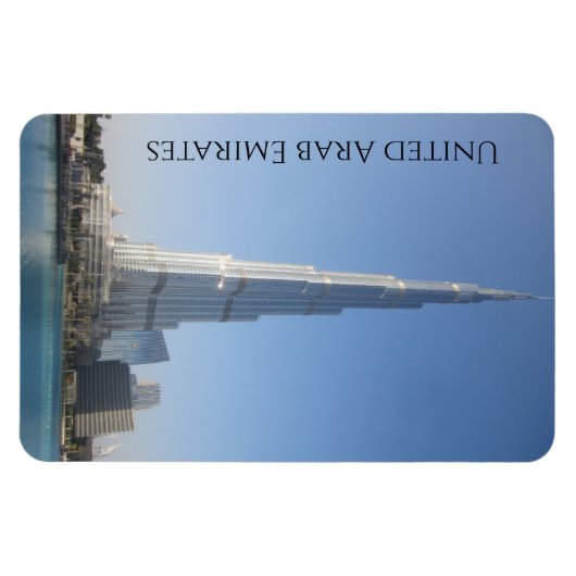 dubai khalifa uae magneet (Horizontaal)