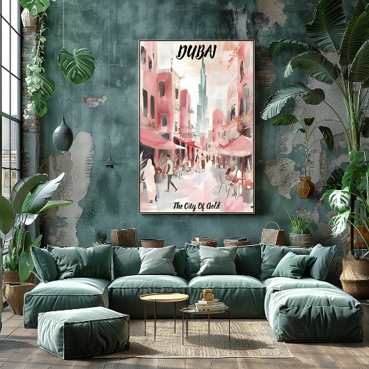 Dubái: La Ciudad de Oro Perfect Poster